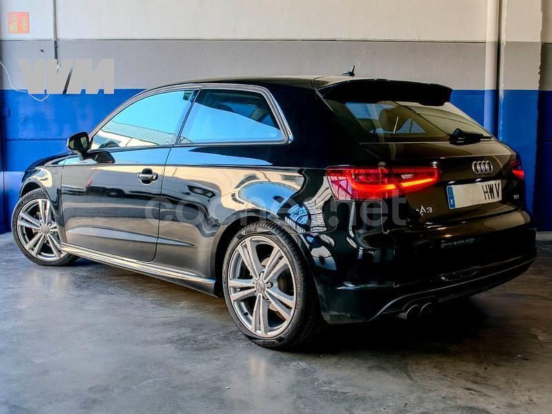 Usado Audi A3 S-Line 150 CV (110 kW) 2014 Negro Berlina
