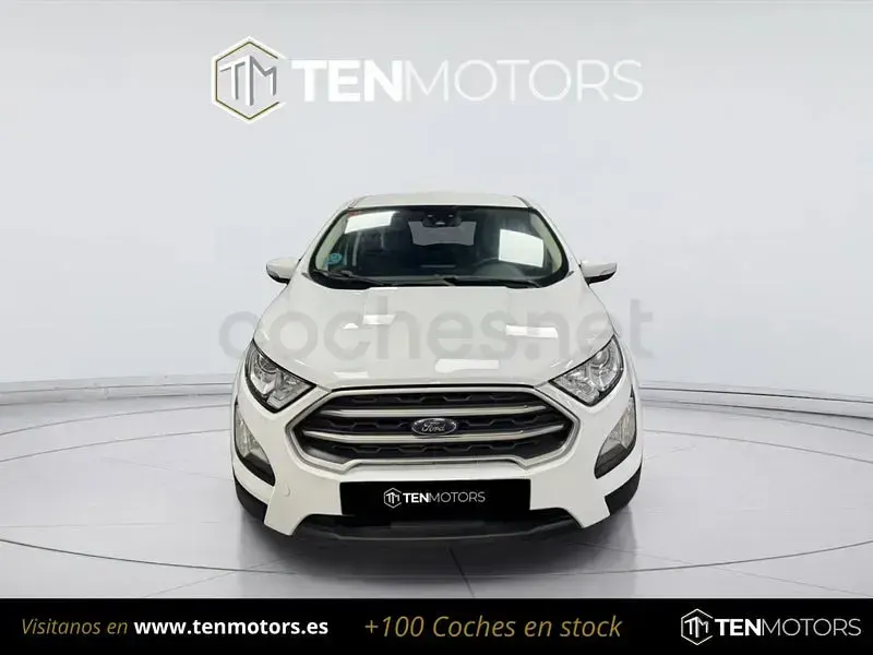 Usado Ford Ecosport Trend 100 CV (73 kW) 2020 Blanco SUV