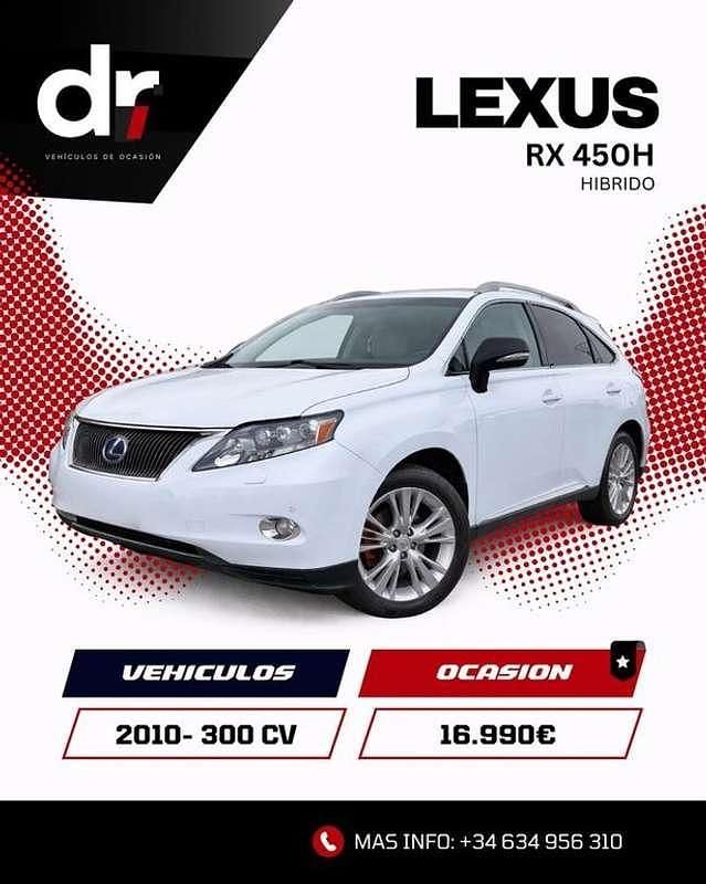 Usado Lexus RX450h President Line 299 CV (219 kW) 2010 Blanco SUV