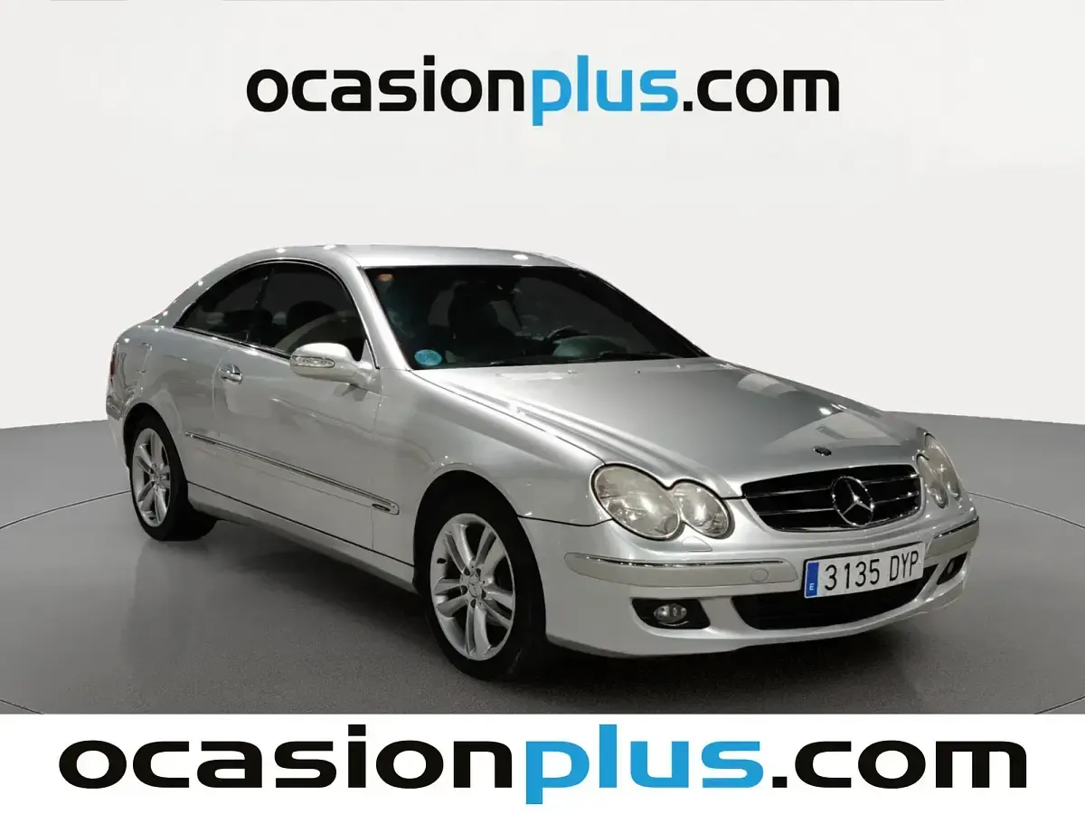 Usado Mercedes CLK200 Avantgarde 163 CV (119 kW) 2006 Gris Coupe