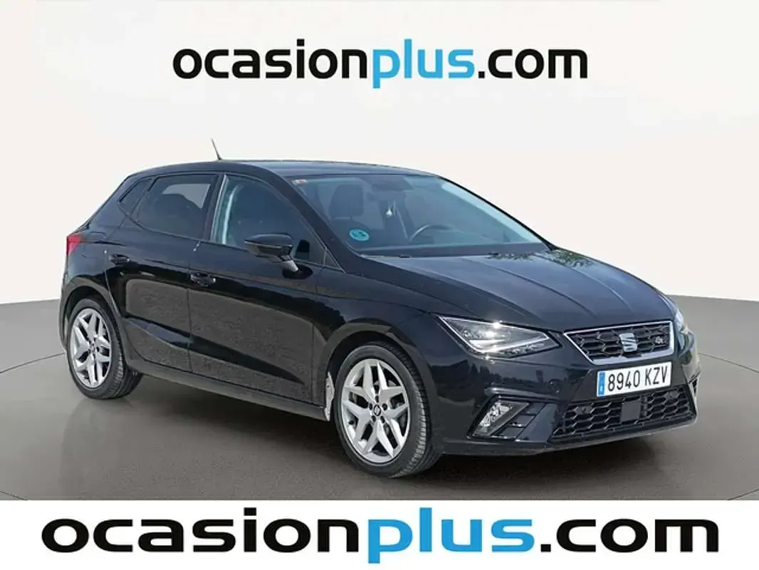 Usado Seat Ibiza FR 116 CV (85 kW) 2019 Negro Utilitario