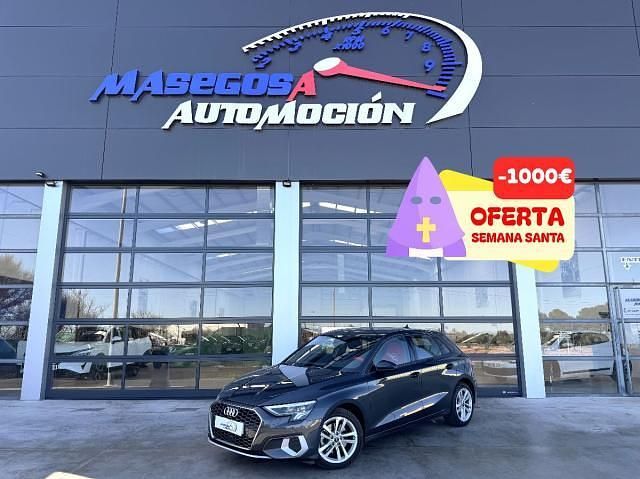Usado Audi A3 Advanced Plus 116 CV (85 kW) 2021 Negro Berlina