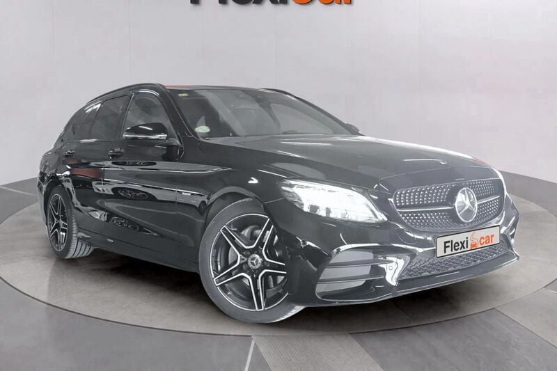 Negro Usado 2021 Mercedes C220 Familiar | 26.490 € (Super precio) - Imagen 1/4