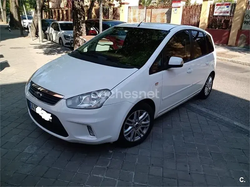 Usado Ford C-MAX Ghia 109 CV (80 kW) 2009 Blanco Monovolumen