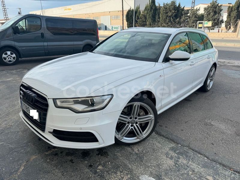 Blanco Usado 2014 Audi A6 S-Line Familiar | 17.490 € (Super precio) - Imagen 1/4