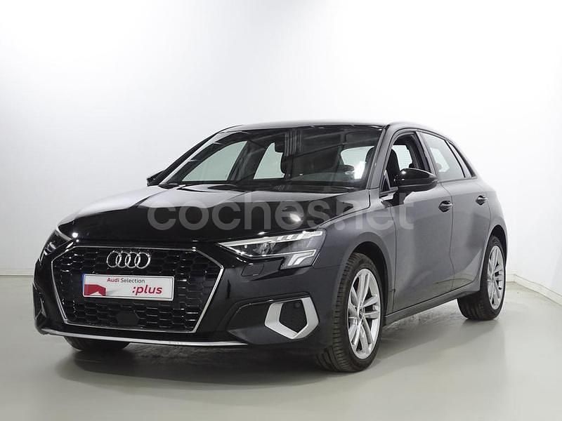 Negro Usado 2023 Audi A3 Advanced Plus Berlina | 27.900 € (Precio justo) - Imagen 1/4