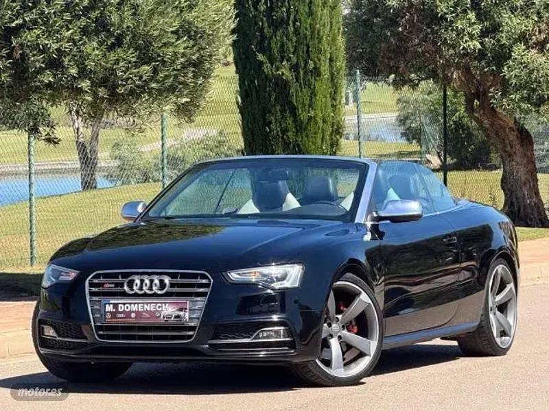 Usado Audi S5 Cabriolet 333 CV (244 kW) 2012 Negro Descapotable