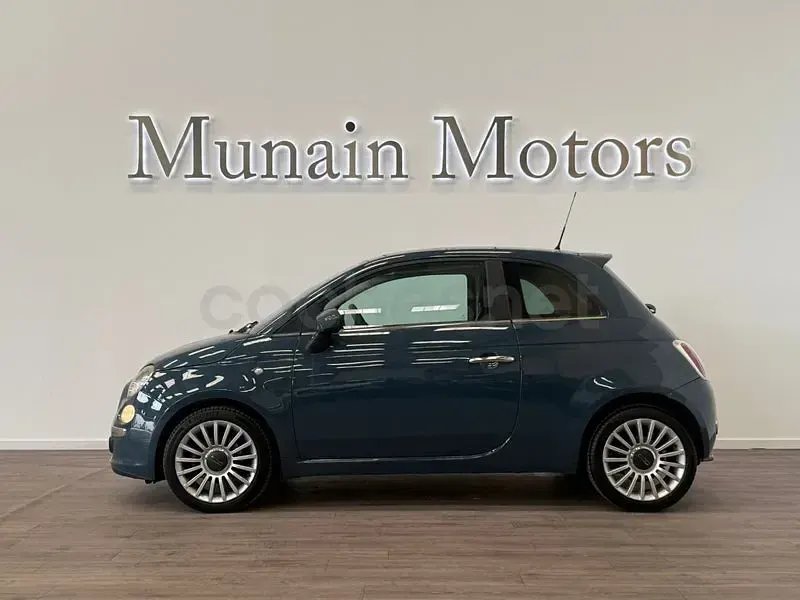 Usado Fiat 500 Pop 100 CV (73 kW) 2008 Azul Berlina