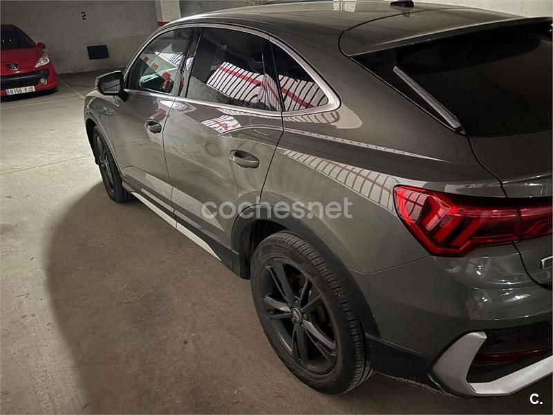 Usado Audi Q3 Sportback 190 CV (139 kW) 2020 Gris / plata SUV