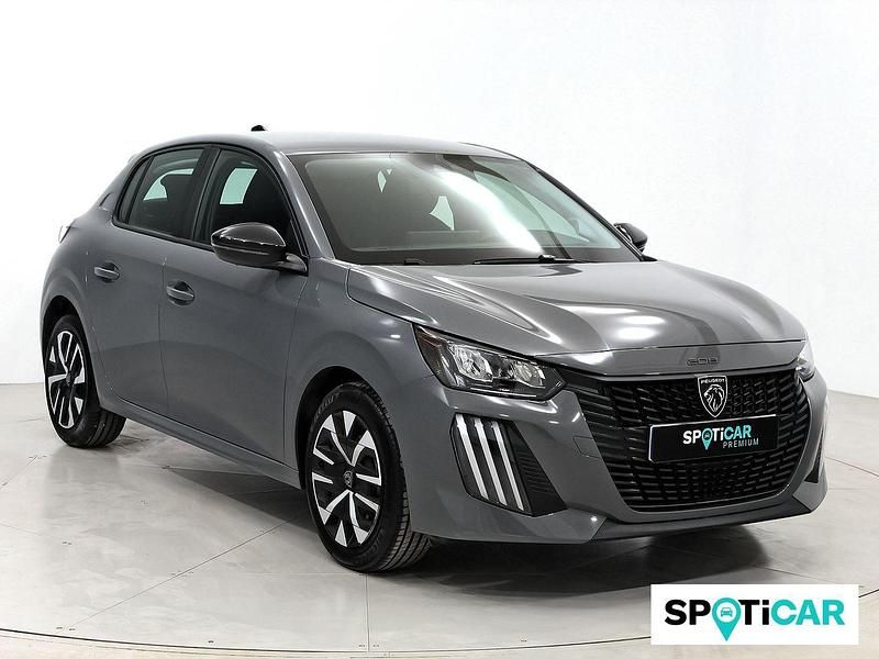 Gris Usado 2024 Peugeot 208 Active Utilitario | 14.950 € (Precio justo) - Imagen 1/4