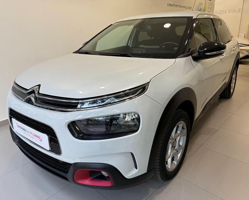 Usado Citroën C4 Cactus PureTech 110 CV (80 kW) 2020 Blanco Utilitario