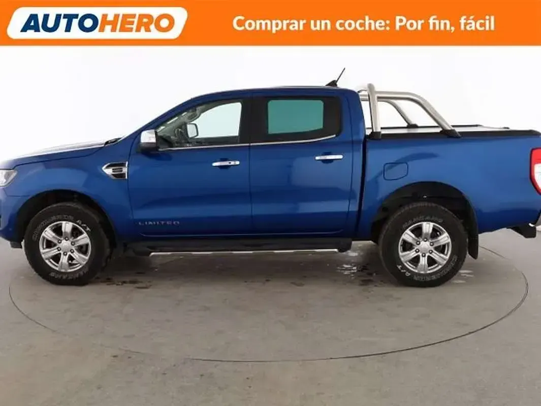 Usado Ford Ranger Limited 170 CV (125 kW) 2022 Azul Pickup/Camioneta