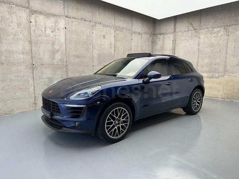 Usado Porsche Macan S 258 CV (189 kW) 2018 Azul SUV