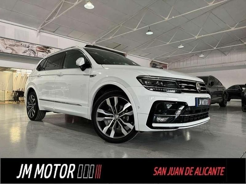 Blanco Usado 2021 VW Tiguan Allspace R-line SUV | 33.900 € (Precio justo) - Imagen 1/4