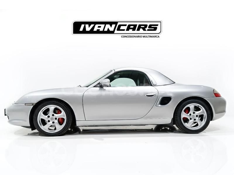 Usado Porsche Boxster 204 CV (150 kW) 1997 Gris / plata Descapotable
