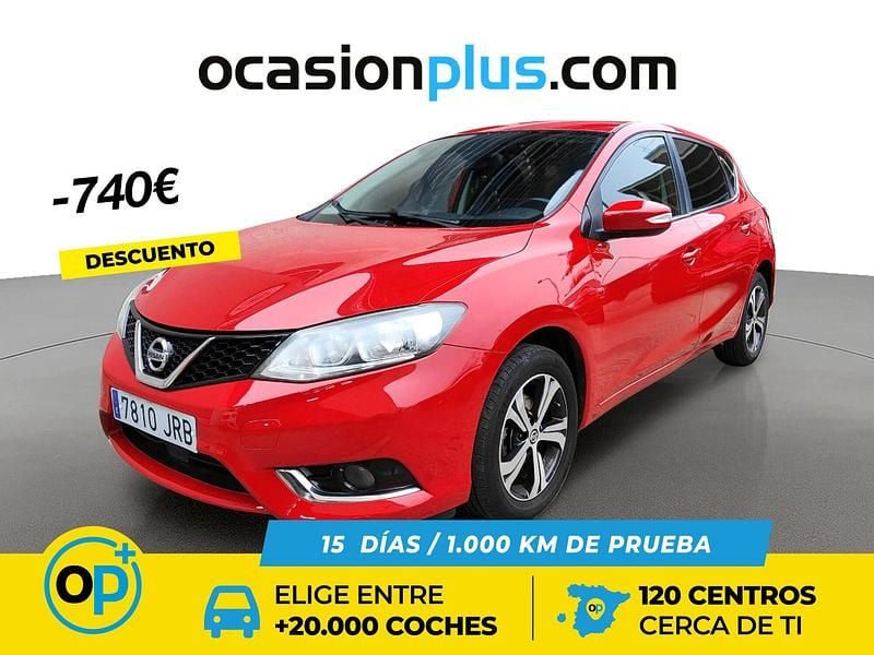 Rojo Usado 2016 Nissan Pulsar N-Connecta | 9990 € (Precio justo) - Imagen 1/4
