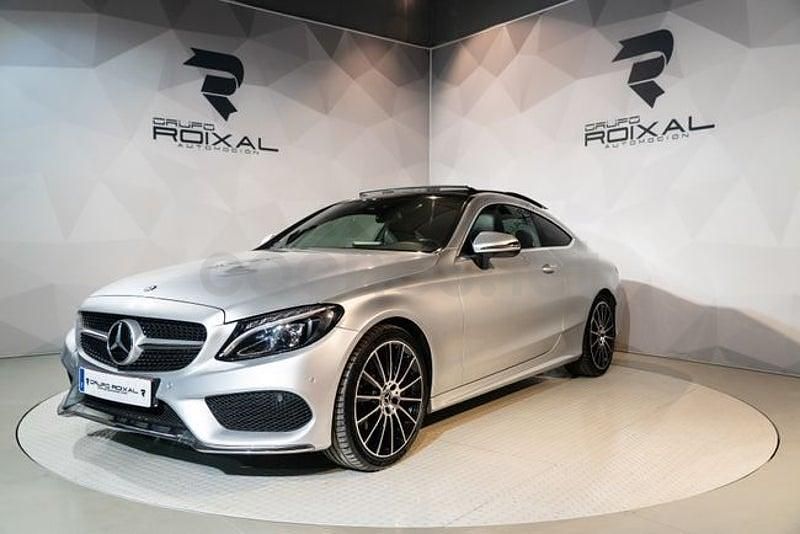 Usado Mercedes C220 170 CV (125 kW) 2017 Gris / plata Coupe