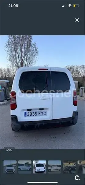 Usado Citroën Berlingo Feel 102 CV (75 kW) 2019 Blanco Monovolumen