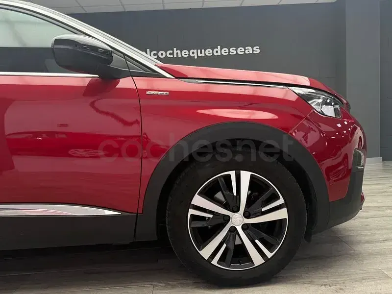 Usado Peugeot 3008 GT-line 130 CV (95 kW) 2020 Rojo SUV