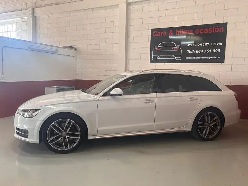 Usado Audi A6 Allroad S-Line 218 CV (160 kW) 2018 Blanco Familiar