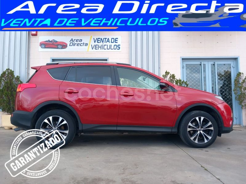 Rojo Usado 2015 Toyota RAV4 Advance SUV | 14.950 € (Precio justo) - Imagen 1/4
