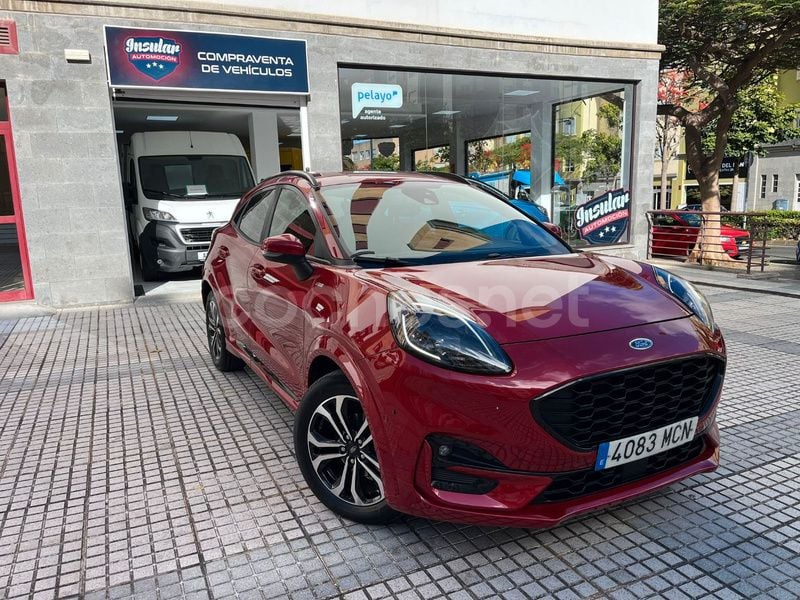 Rojo Usado 2023 Ford Puma ST-Line SUV | 19.495 € (Precio justo) - Imagen 1/4