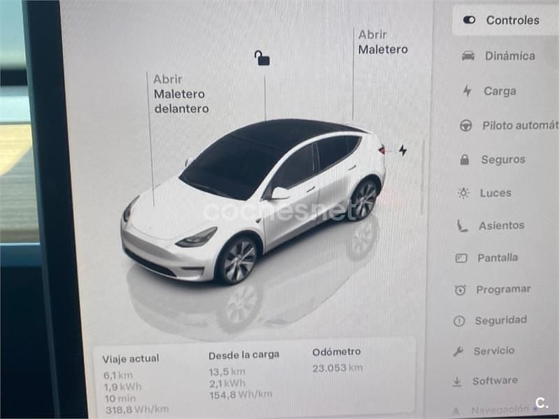 Eléctrico Usado 2023 Tesla Model Y RWD SUV | 33.700 € (Precio justo) - Imagen 1/4