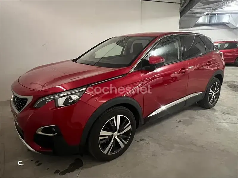 Usado Peugeot 3008 Allure 130 CV (95 kW) 2018 Rojo SUV