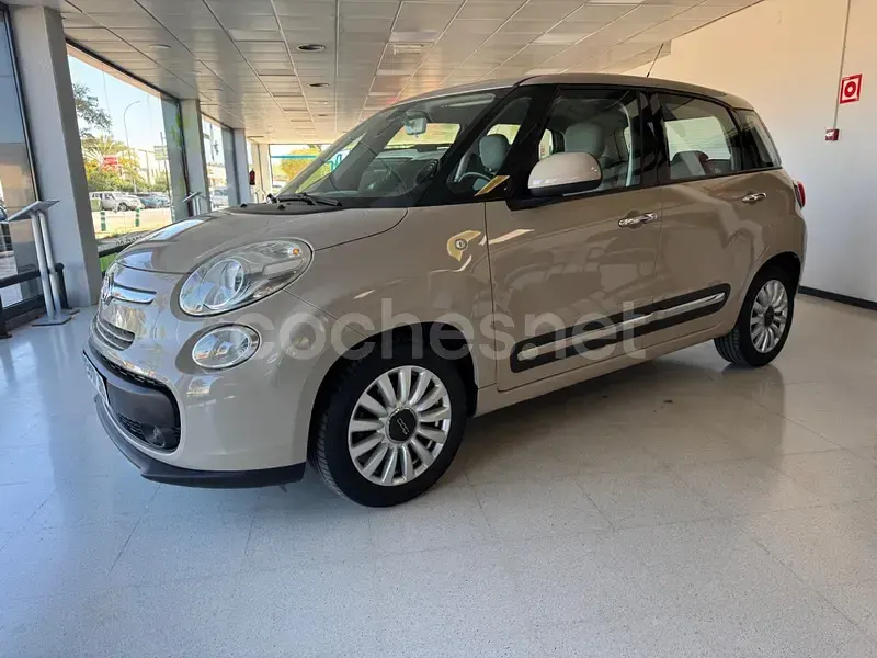 Usado Fiat 500L Lounge 95 CV (69 kW) 2017 Beige Monovolumen