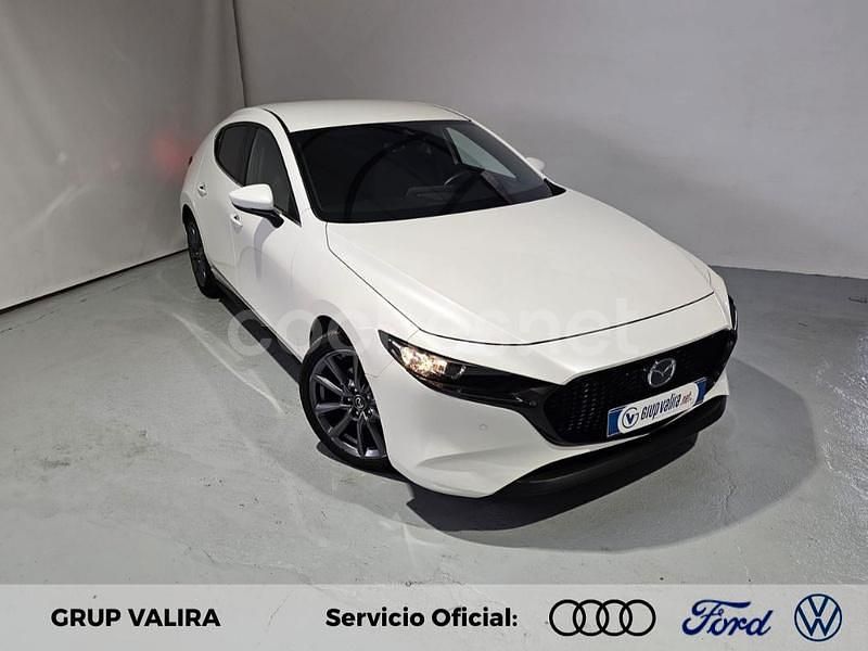 Blanco Usado 2021 Mazda 3 Berlina | 19.900 € (Buen precio) - Imagen 1/4