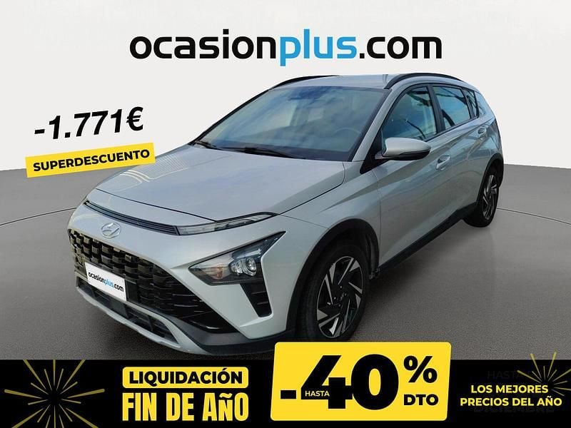 Gris Usado 2022 Hyundai Bayon SUV | 12.850 € (Precio justo) - Imagen 1/4