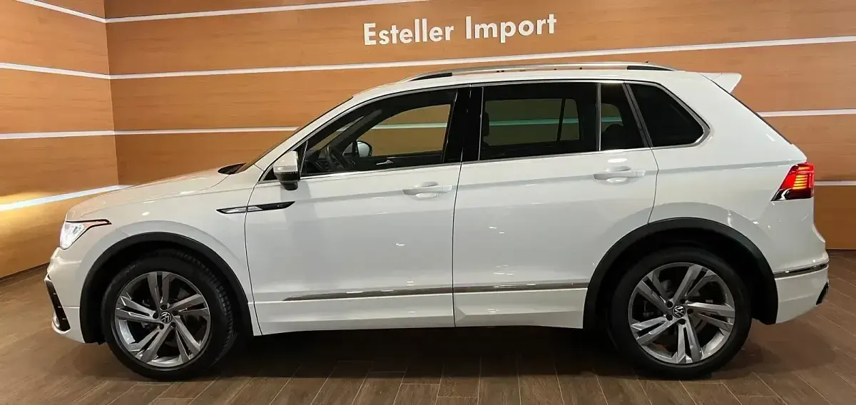 Usado VW Tiguan R-line 150 CV (110 kW) 2021 Blanco SUV