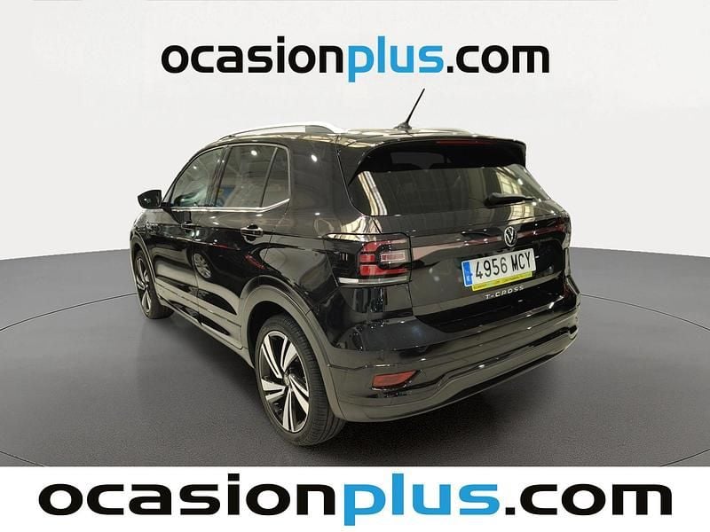 Usado VW T-Cross Sportline 110 CV (80 kW) 2022 Negro SUV