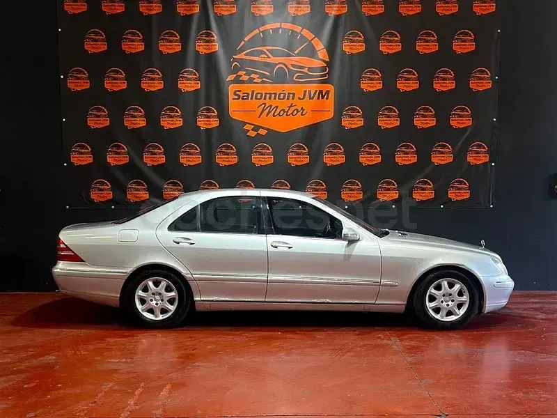 Usado Mercedes S320 224 CV (164 kW) 2001 Gris / plata Berlina