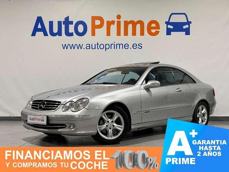 Usado Mercedes CLK200 218 CV (160 kW) 2003 Plateado Coupe