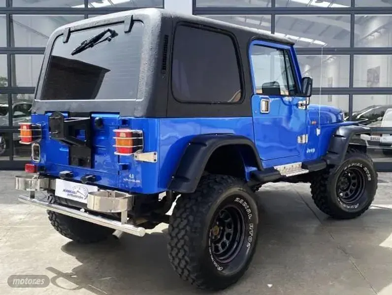 Usado Jeep Wrangler 177 CV (130 kW) 1993 Azul SUV