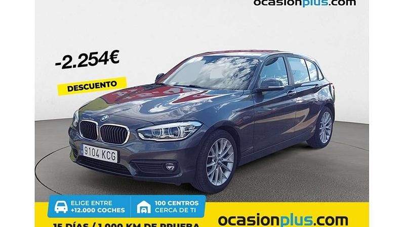 Gris Usado 2017 BMW 118 Utilitario | 17.900 € (Buen precio) - Imagen 1/4