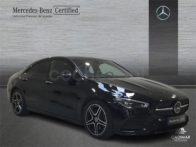 Usado Mercedes CLA200 150 CV (110 kW) 2022 Negro Berlina