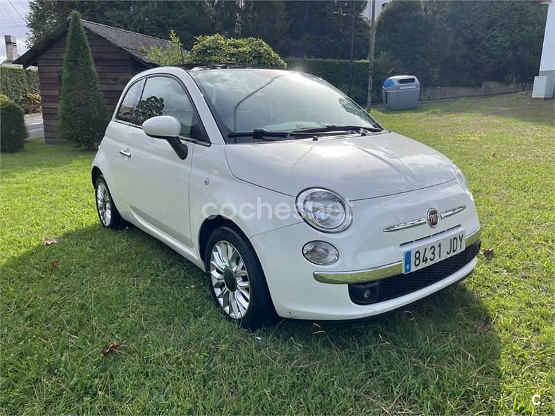 Blanco Usado 2015 Fiat 500 Pop Berlina | 7650 € (Precio justo) - Imagen 1/4