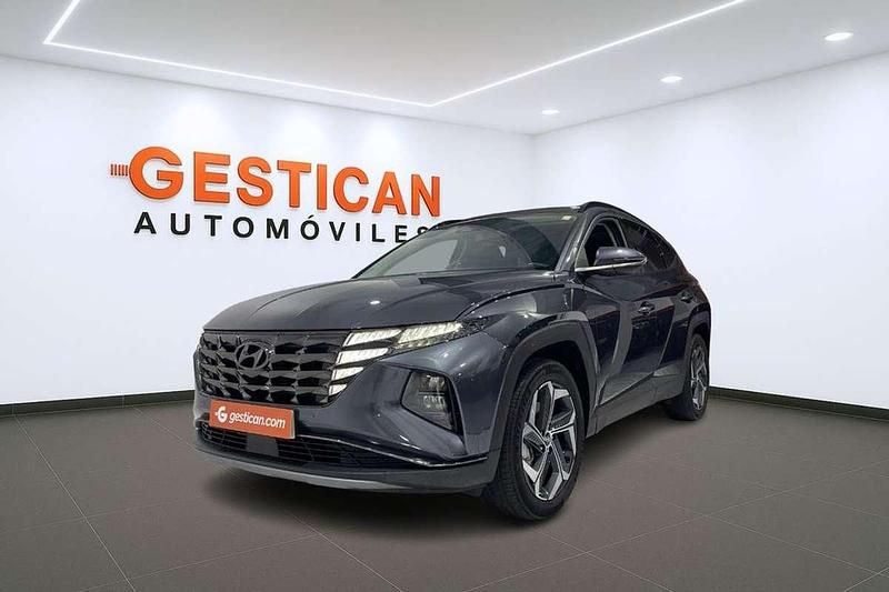 Gris Usado 2024 Hyundai Tucson SUV | 27.990 € (Buen precio) - Imagen 1/4