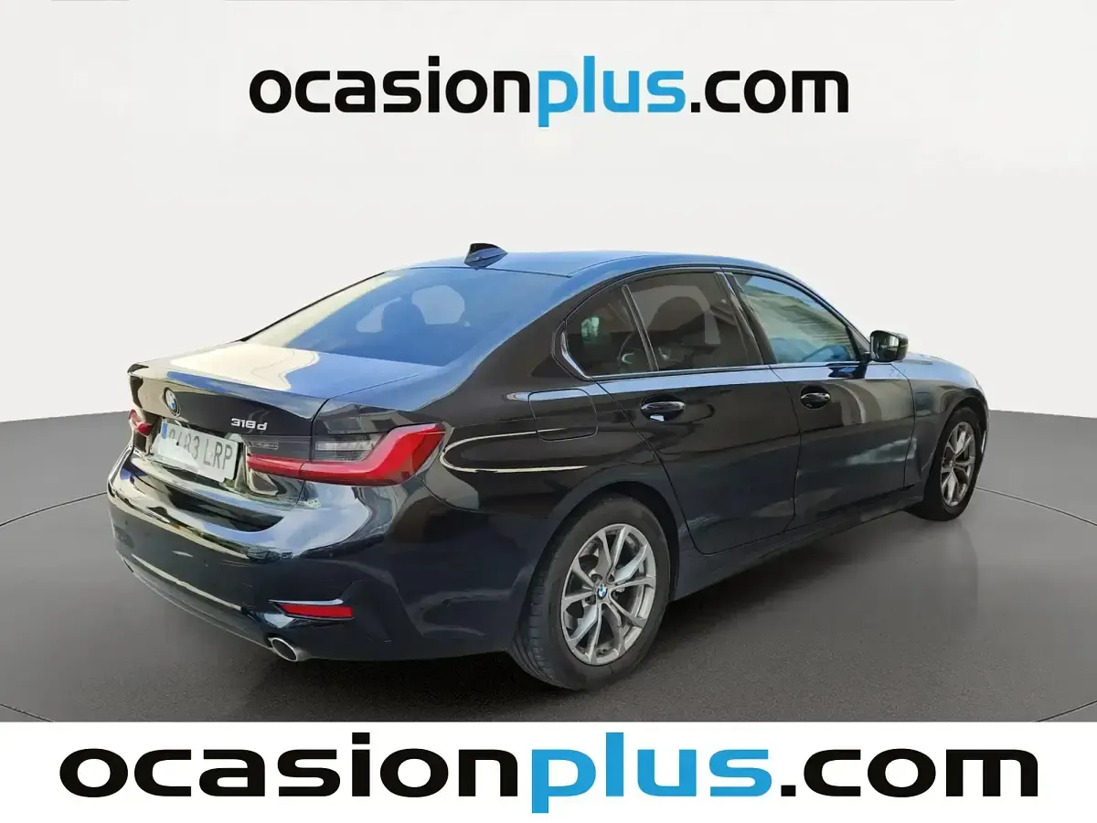 Używany BMW 318 150 KM (110 kW) 2021 Czarny Sedan/Limuzyna