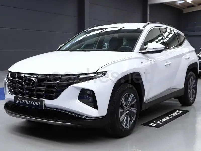Usado Hyundai Tucson 150 CV (110 kW) 2021 Blanco SUV