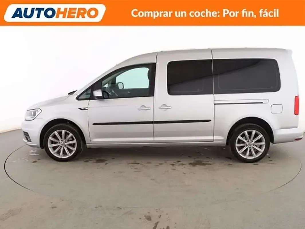Usado VW Caddy Maxi Trendline 102 CV (75 kW) 2019 Gris Monovolumen