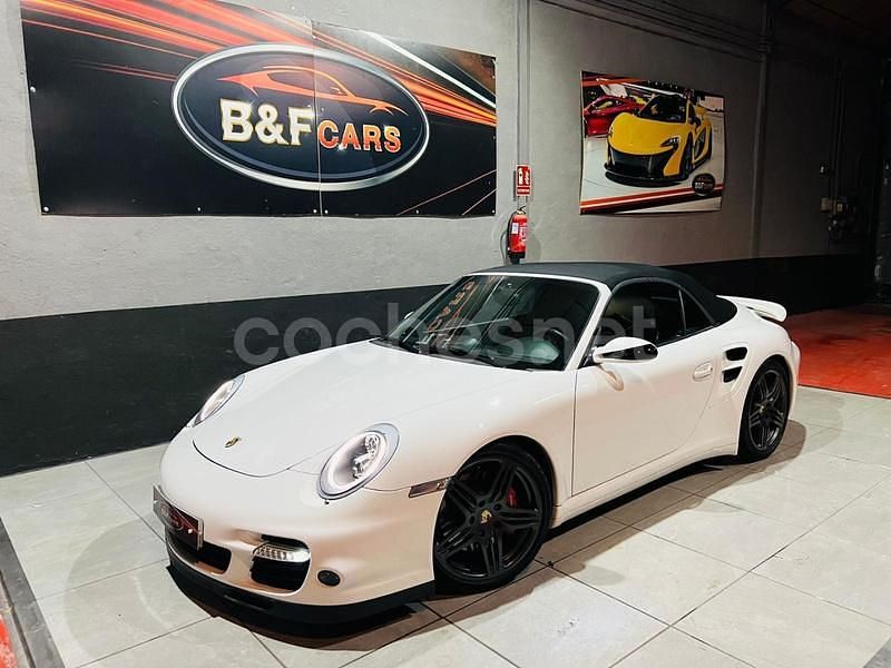 Usado Porsche 911 Turbo Cabriolet 480 CV (353 kW) 2008 Blanco Descapotable