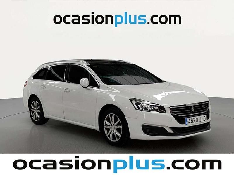 Usado Peugeot 508 SW Allure 150 CV (110 kW) 2015 Blanco Familiar