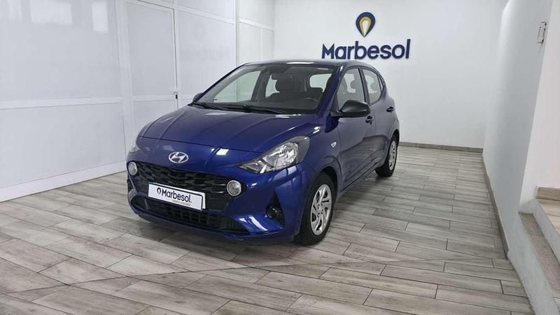 Usado Hyundai i10 67 CV (49 kW) 2021 Azul Utilitario