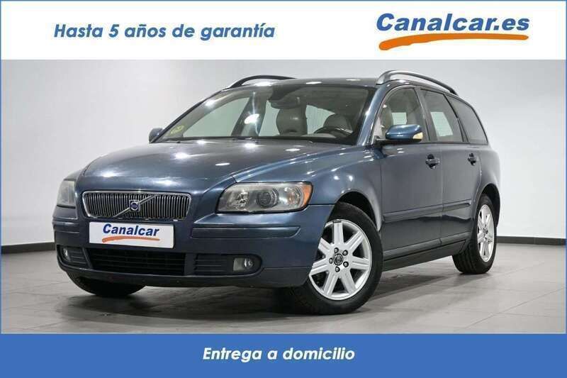 Azul Usado 2005 Volvo V50 Kinetic Familiar | 5451 € (Precio justo) - Imagen 1/4