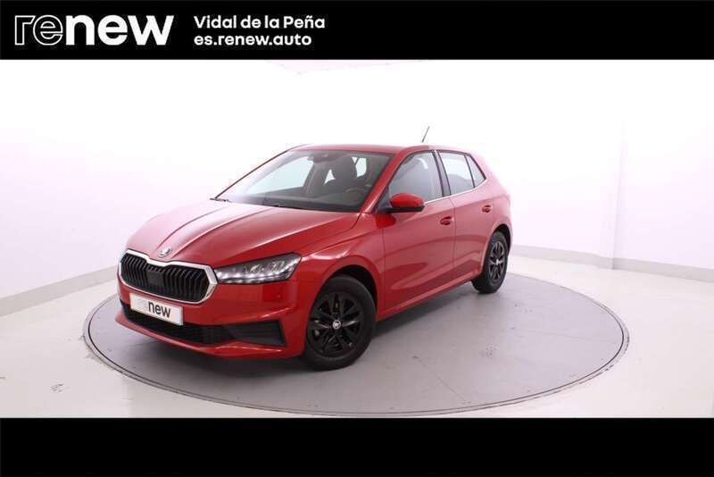 Rojo Usado 2022 Skoda Fabia Ambition Utilitario | 15.790 € (Un poco caro) - Imagen 1/4