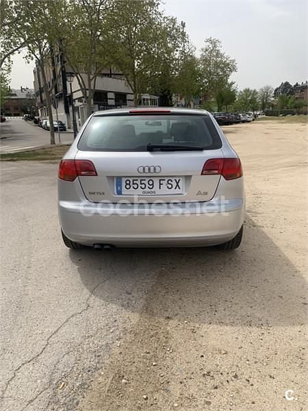Usado Audi A3 Attraction 105 CV (77 kW) 2007 Gris / plata Utilitario