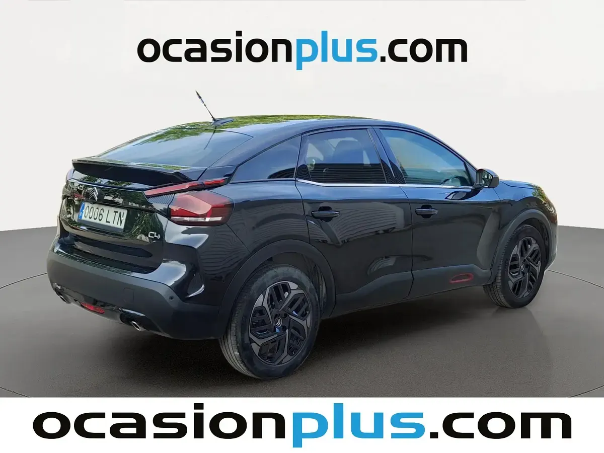 Usado Citroën C4 PureTech 155 CV (114 kW) 2021 Negro SUV